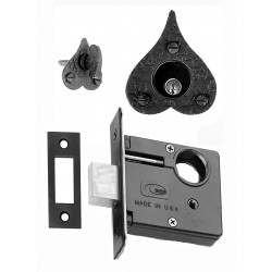 Acorn RZABI 2-1/2" Backset Rough Iron Mortise Deadbolt