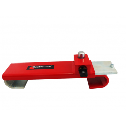 DoubleLock USA 080-110 Bull Container Lock Heavy Red