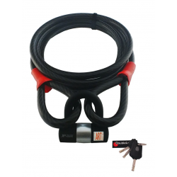 DoubleLock USA 090 Beast Cable & Shackle Lock