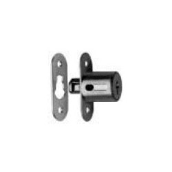 CCL Sesamee 020699 Push & Turn Sliding Door Lock, Disc Tumbler, CAT30 7/8 US4