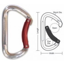 A567 Tough Links Aluminum Carabiner