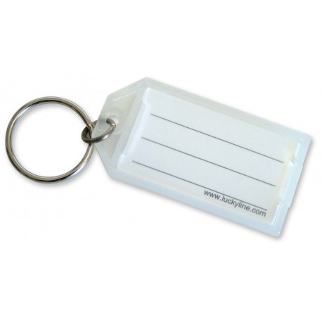 Lucky Line 6050010 605 Key Tag with Split Ring
