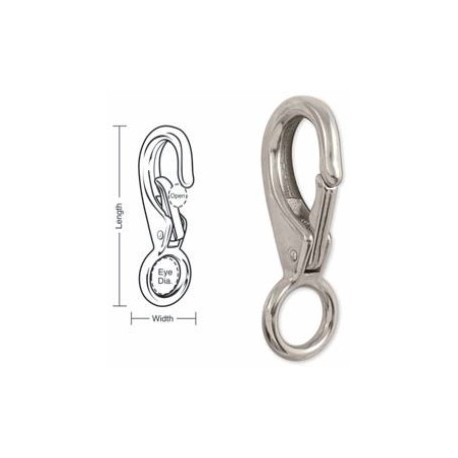 A613 A614 A615C A615 A616 A617 A618 Tough Links Utility Spring Hooks, Fixed Eye