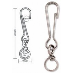 A667 Tough Links Light Duty Snap Hooks, Swivel Eye