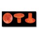 Mutual Industries 14640-0-4 CS Orange OSHA Rebar Caps