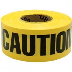 Mutual Industries 2 Mil Barricade Caution Tape