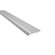 Pemko 227A-24 Floor Plate/Safety Tread Half Saddle Threshold, 1/2" H x 4" W