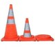 Mutual Industries 17714-1-128 17714 Collapsible Traffic Safety Cones with Carrying Case