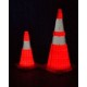 Mutual Industries 17714-4-18 17714 Collapsible Traffic Safety Cones with Carrying Case