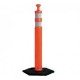 Mutual Industries 17725 Road Safety Channelizer Traffic Delineator Post Top