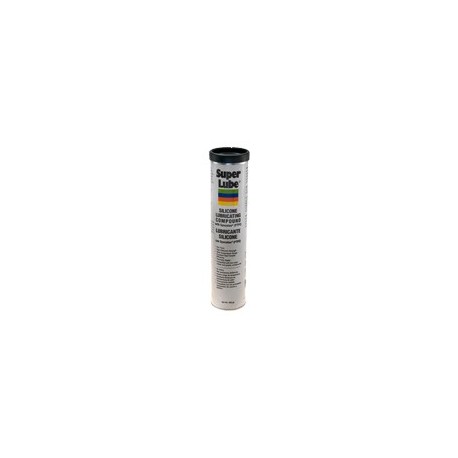 Super Lube 92150 Silicone Lubricating Grease with PTFE Teflon, 400 gram Cartridge