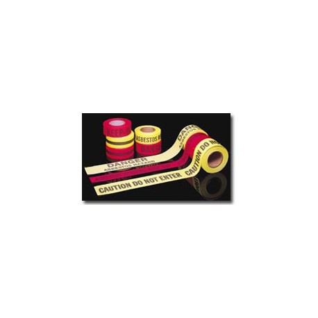 Mutual Industries 17771-39-3000 Repulpable Barricade Tape (100% cotton)