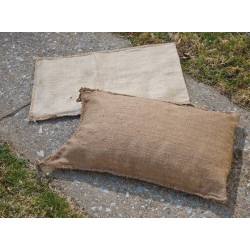 Mutual Industries 14981-24-14 Self Inflating Flood Control Jute Sand Bag Automatically Expands on Contact with Water