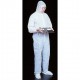 Mutual Industries 13905 Disposable Reusable Cleanroom Coverall Suit