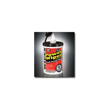 Mutual Industries Heavy Duty Power Wipes Cleaning Wipers with Dispensing Canister