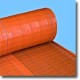 Mutual Industries 1776-14-36 Wire Back Silt Fence in Orange or Black Fabric