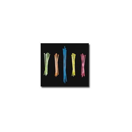 Mutual Industries 14970 Neon Colored Locking Zip Ties