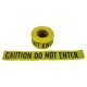 Mutual Industries 17779-51-3000 Do Not Enter, Cuidado, Danger, Peligro 3" x 1000' Customizable Caution Tape