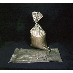 Mutual Industries 14981-39-14 Green Polypropylene Sand Bags with Heat Top Cut & 1600 hour UV Protection