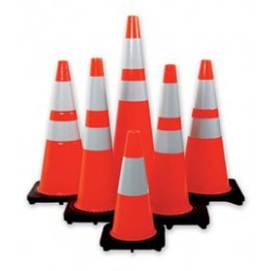 Mutual Industries 17720 High Quality Orange Traffic Cones - Multiple Sizes Available