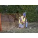 Mutual Industries 14993-38-50 14993 Green Plastic Barrier Fence