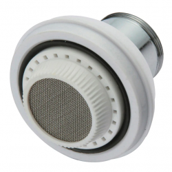 Kingston Brass KA321C20 Complements Wide Range Swivel Kitchen Aerator w/ Brass Ball Joint, Chrome