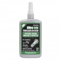 Vibra-Tite 15025 Medium Strength Wicking Grade Threadlocker, 250 mL