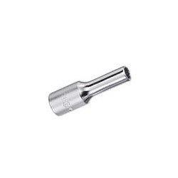 Genius Tools 336311 3/8" Dr. 11mm Hand Deep Socket 12-Point