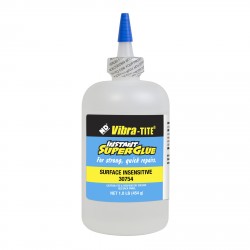 Vibra-Tite 30754 Cyanoacrylate Surface Insensitive - Extremely Fast Setting Wicking 1 lb