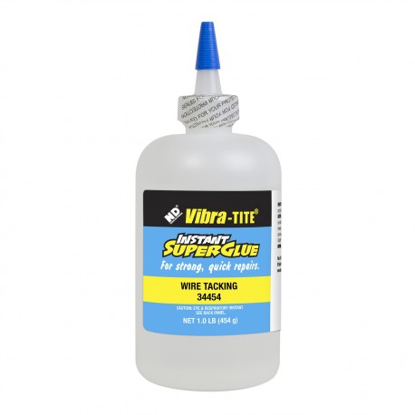 Vibra-Tite 34454 Cyanoacrylate Wire Tacking 1 lb