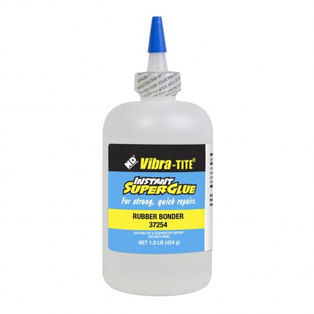 Vibra-Tite 37254 Cyanoacrylate Rubber Bonder 1 lb