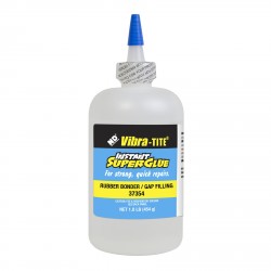 Vibra-Tite 37354 Cyanoacrylate Rubber Bonder - Gap Filling 1 lb