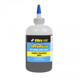 Vibra-Tite 38854 Cyanoacrylate Rubber Toughened - Close Fitting 1 lb