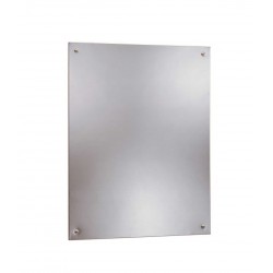 Bobrick B-1556 Frameless Stainless Steel Mirrors