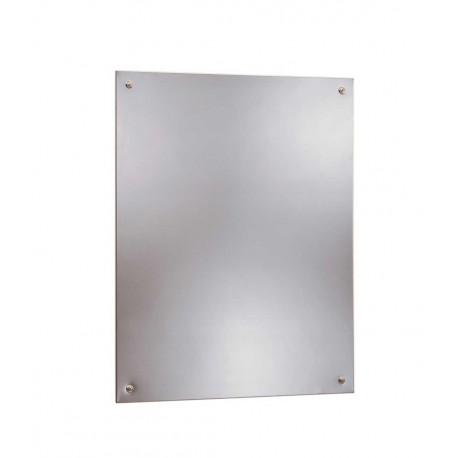 Bobrick B-1556 15561824 Frameless Stainless Steel Mirrors
