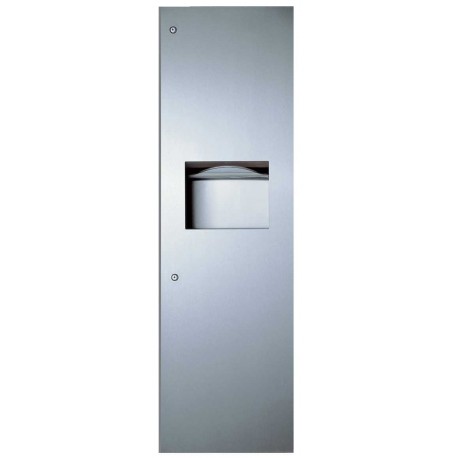 Bobrick B-39003 TrimLineSeries Recessed Paper Towel Dispenser/ Waste Receptacle