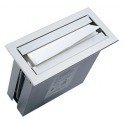 Bobrick B-526 TrimLineSeries Countertop-Mounted Paper Towel Dispenser,300 Multifold Towels,Finish-Satin