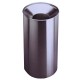 Bobrick B-2400 Floor-Standing Waste Receptacle, Funnel Top,33-Gallon,Finish-Satin