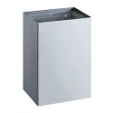 Bobrick B-275 Surface-Mounted Waste Receptacle,20-Gallon,Finish-Satin