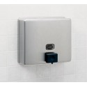Bobrick B-4112 ConturaSeries Surface-Mounted Manual Liquid Soap Dispenser,Capacity-40-Fl Oz,Finish-Satin