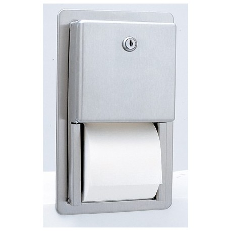 Bobrick B-3888 ClassicSeries Recessed Multi-Roll Toilet Tissue Dispenser