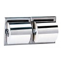 Bobrick 600 Series 699  2 Roll Recessed Toilet Tissue Dispensers with Stainless Steel Hoods