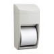Bobrick B-5288 MatrixSeries Surface-Mounted Toilet Tissue Dispenser,Two Rolls,Grey ABS Plastic
