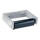 Bobrick B-2730 Surface-Mounted Toilet Tissue Dispenser, Cast Aluminum, One Roll, Finish-Satin