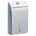 Bobrick B-272 Surface-Mounted Folded Toilet Tissue Dispenser,3" Depth, Finish-Satin