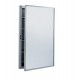 Bobrick B-299 Surface-Mounted Medicine Cabinet with Stainless Steel Shelves