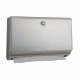 Bobrick B-26212 Surface-Mounted Paper Towel Dispenser,275 Multifold Towels,Finish-Satin