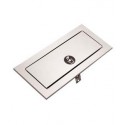 Bobrick B-527 TrimLineSeries Countertop-Mounted Waste-Disposal Door, Finish-Satin