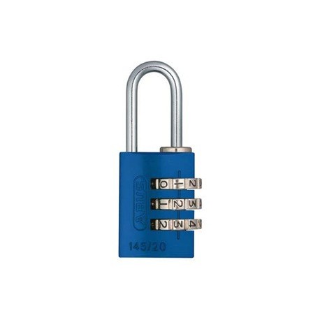 Abus Aluminum 145/20 C YLW 145 Resettable Combination Padlock