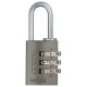 Abus Aluminum 145/30 C YLW 145 Resettable Combination Padlock